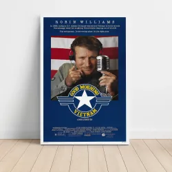 Good Morning Vietnam 1980's Fine Art Movie Poster