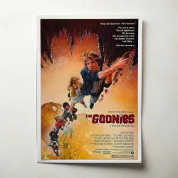 The Goonies Fine Art 1980's Movie Poster - Retro Classic