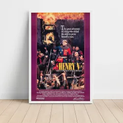 Henry V Fine Art 1980's Movie Poster - Vintage Collectible