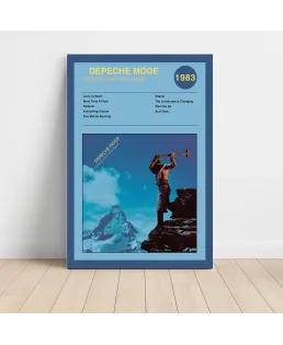 Depeche Mode - Construction Time Again Fine Art Album Poster