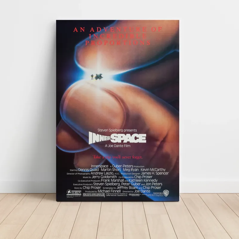 Innerspace Fine Art 1980's Movie Poster - Retro Classic