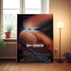 Innerspace Fine Art 1980's Movie Poster - Retro Classic