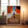 The Karate Kid 1980's Fine Art Movie Poster - Iconic Design