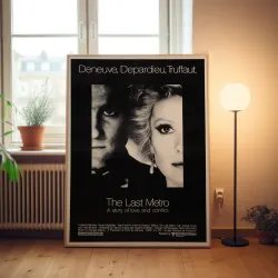 The Last Metro 1980's Movie Poster - Fine Art Print