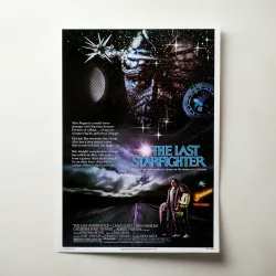 The Last Starfighter 1980's Fine Art Movie Poster