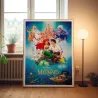 The Little Mermaid 1980's Fine Art Movie Poster