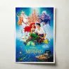 The Little Mermaid 1980's Fine Art Movie Poster