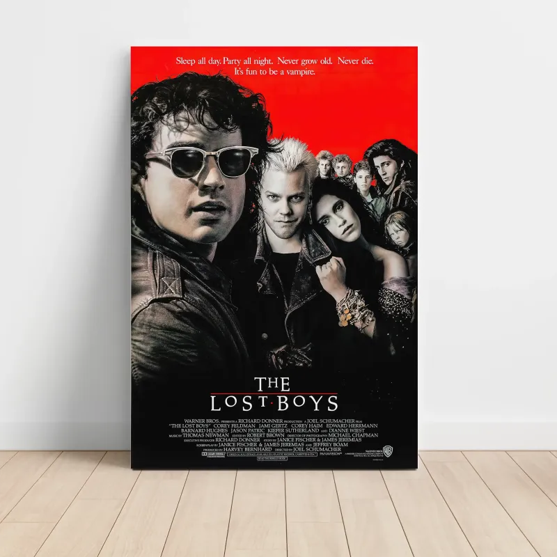 The Lost Boys 1980's Movie Poster - Fine Art Collectible