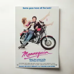 1980's Mannequin Movie Poster - Fine Art Collectible