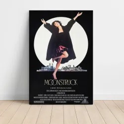 Moonstruck Fine Art 1980's Movie Poster - Vintage Charm