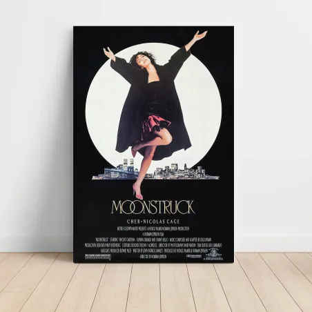 Moonstruck Fine Art 1980's Movie Poster - Vintage Charm