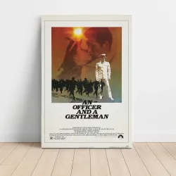 An Officer And A Gentleman 1980's Movie Poster Fine Art