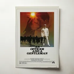 An Officer And A Gentleman 1980's Movie Poster Fine Art