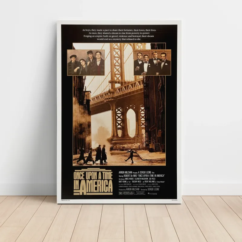 Once Upon a Time in America (1984) Fine Art Movie Poster