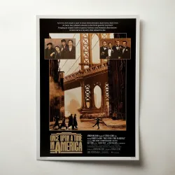 Once Upon a Time in America 1980's Movie Poster Fine Art