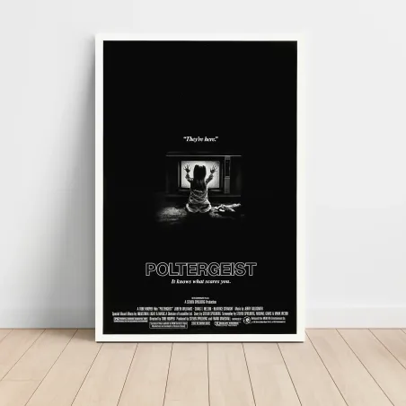 Poltergeist Fine Art 1980's Movie Poster - Classic Horror Art