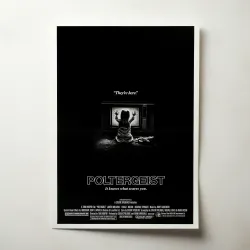Poltergeist Fine Art 1980's Movie Poster - Classic Horror Art
