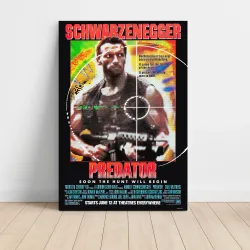 Predator Fine Art 1980's Movie Poster - Retro Collectible