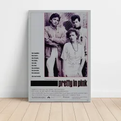 Pretty In Pink 1980's Movie Poster - Fine Art Print