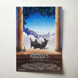 The Princess Bride 1980's Fine Art Movie Poster - Classic Charm