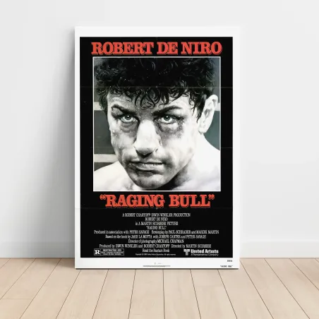 Raging Bull 1980's Movie Poster - Fine Art Collectible