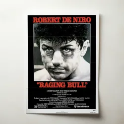 Raging Bull 1980's Movie Poster - Fine Art Collectible