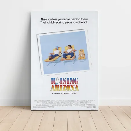 Raising Arizona 1980's Movie Poster - Fine Art Collectible
