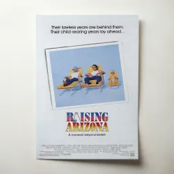 Raising Arizona (1987) Fine Art Movie Poster