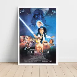 Return of the Jedi 1980's Fine Art Movie Poster