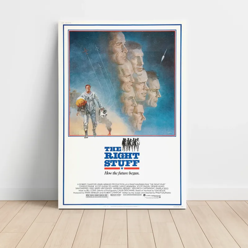 The Right Stuff (1983) Fine Art Movie Poster