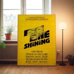The Shining Fine Art 1980's Movie Poster - Iconic Design