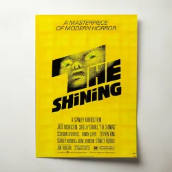 The Shining Fine Art 1980's Movie Poster - Iconic Design
