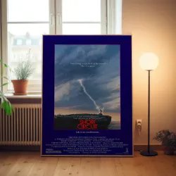 Short Circuit Fine Art 1980's Movie Poster - Retro Classic