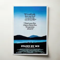 Stand By Me Fine Art 1980's Movie Poster - Nostalgic Decor