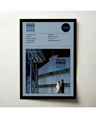 Depeche Mode - Some Great Reward Fine Art Album Poster
