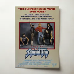 This Is Spinal Tap 1980's Fine Art Movie Poster