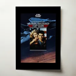 Top Gun (1986) Fine Art Movie Poster
