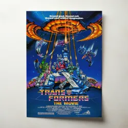 The Transformers: The Movie (1986) Fine Art Movie Poster