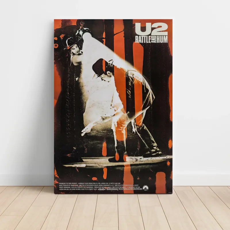 U2: Rattle and Hum (1988) Fine Art Movie Poster