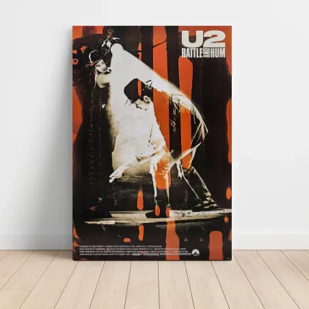 U2 Rattle And Hum 1980's Movie Poster - Fine Art Print