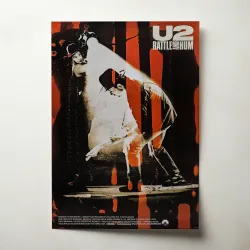 U2 Rattle And Hum 1980's Movie Poster - Fine Art Print