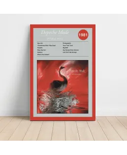 Depeche Mode - Speak & Spell Fine Art Album Poster