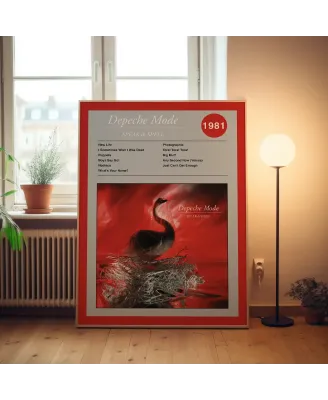Depeche Mode - Speak & Spell Fine Art Album Poster