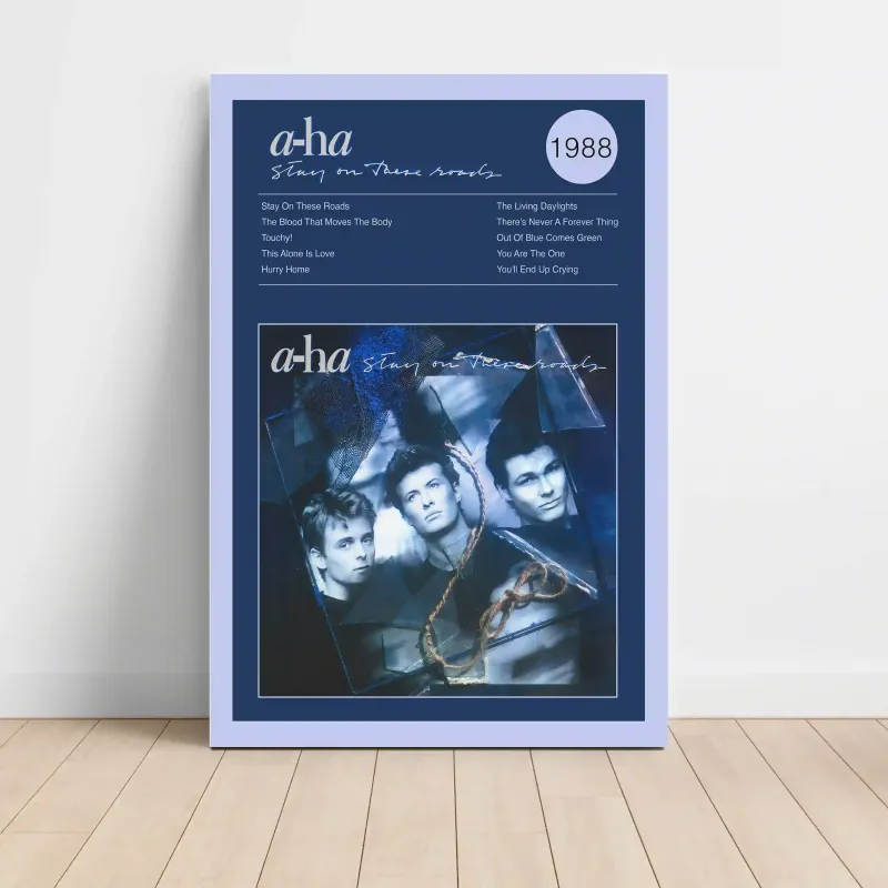 Aha – Stay On These Roads Fine Art Album Poster