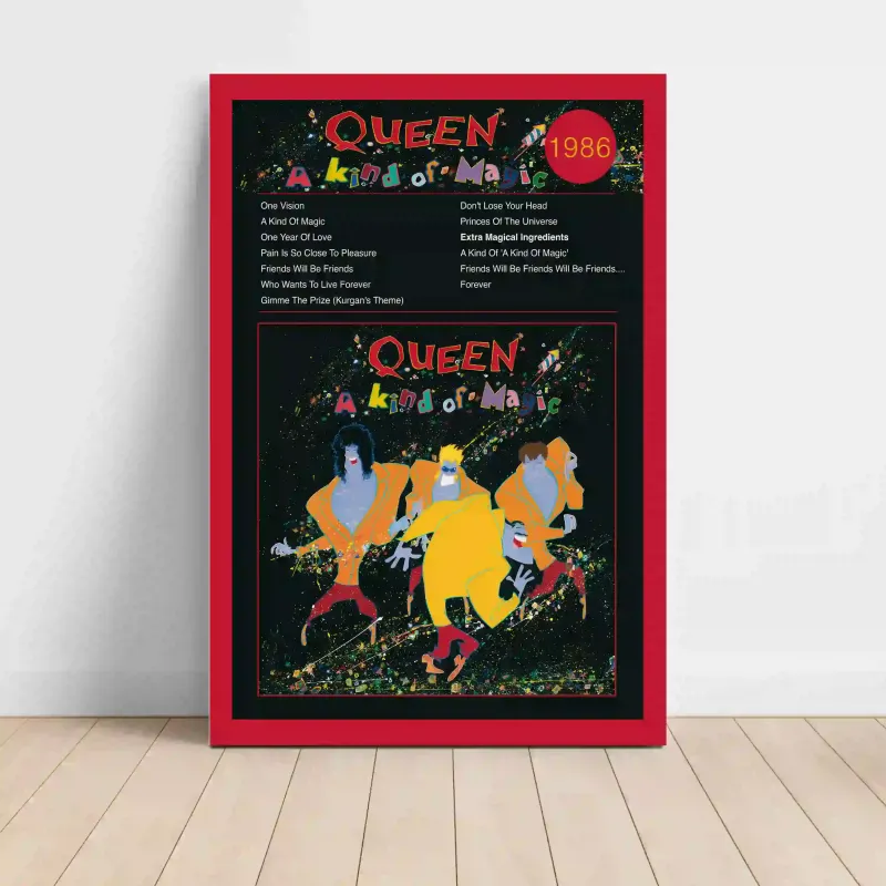 Queen – A Kind Of Magic Fine Art Album Poster