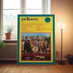 The Beatles - Sgt Peppers Fine Art Album Poster