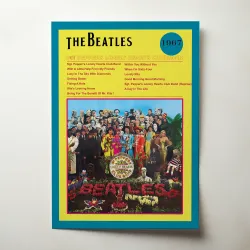 The Beatles - Sgt Peppers Fine Art Album Poster