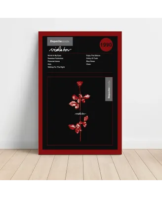 Depeche Mode - Violator Fine Art Album Poster