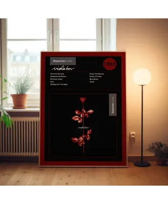 Depeche Mode - Violator Fine Art Album Poster