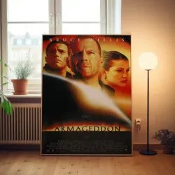 Armageddon 1990's Fine Art Movie Poster - Timeless Classic